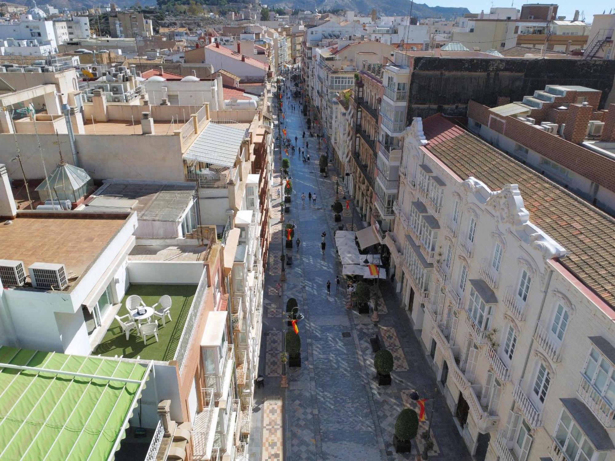 Appartamento Atico A Cartagena Centro Historico Parking Esterno foto