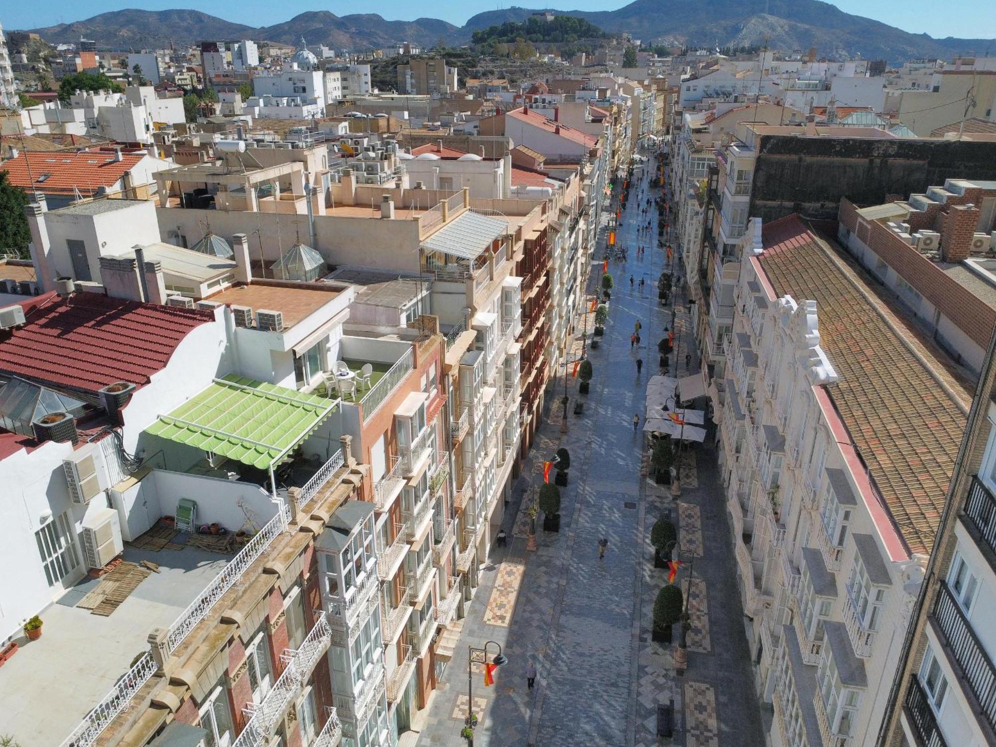 Appartamento Atico A Cartagena Centro Historico Parking Esterno foto